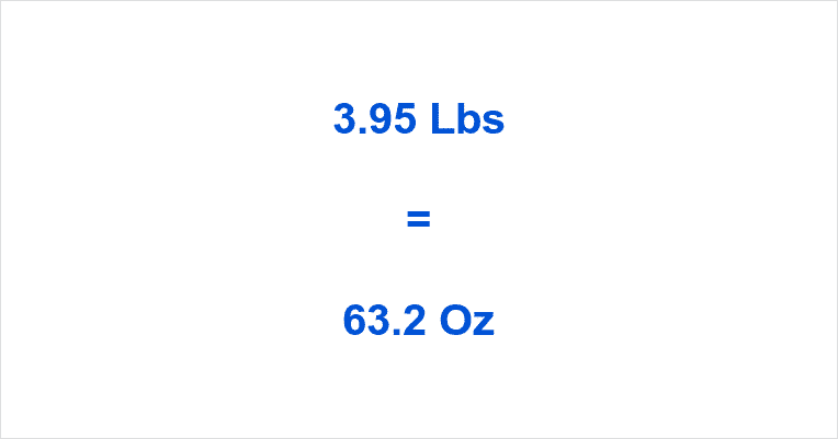 how-many-ounces-in-3-95-pounds