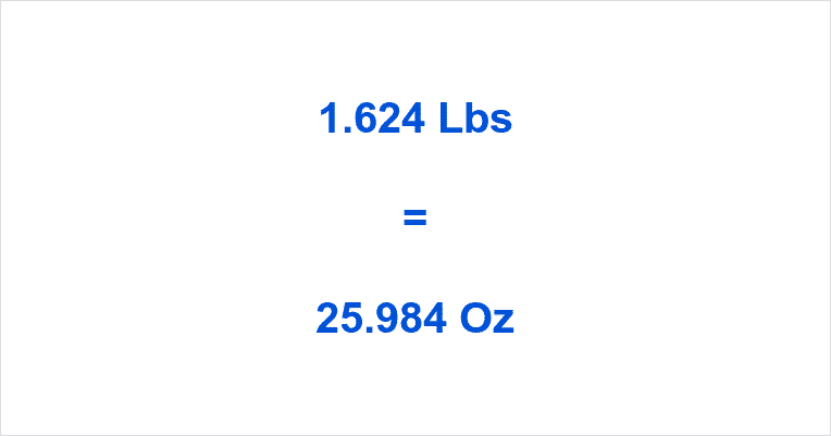 how-many-oz-in-624-lb
