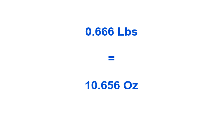 how-many-oz-in-666-pounds