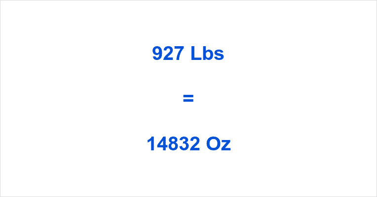 convert-927-pounds-to-ounces
